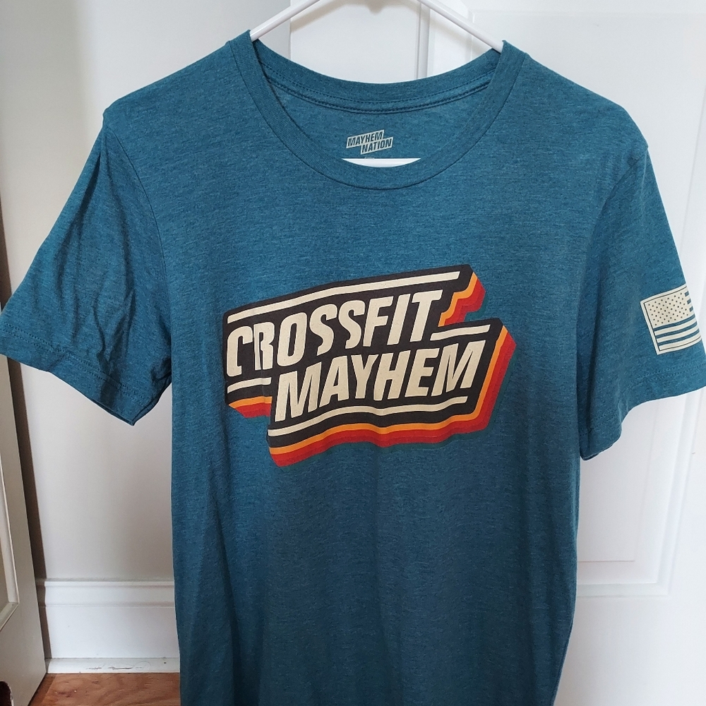 Crossfit Mayhem Blue Men's Shirt